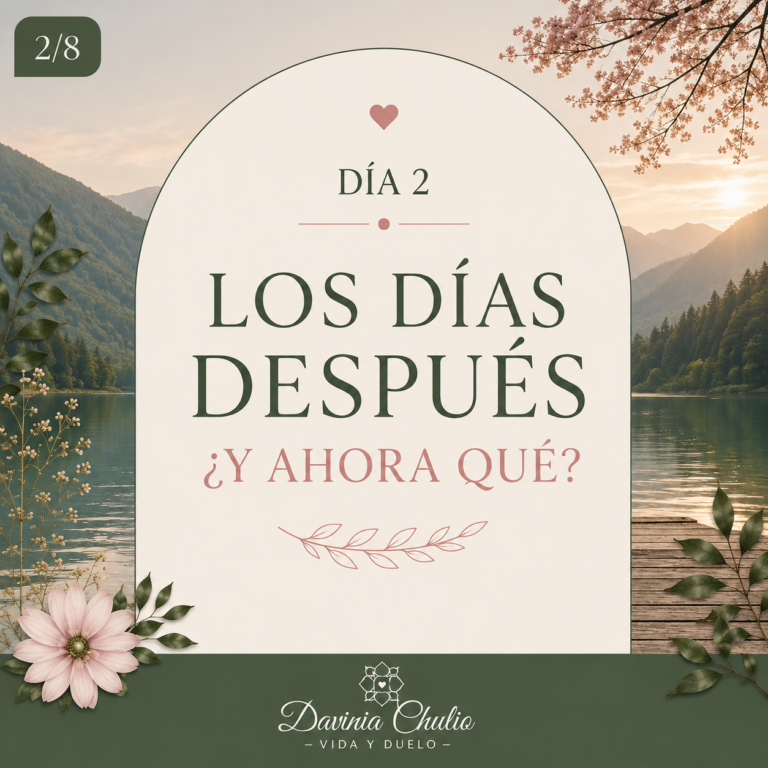 Semana del Duelo – recursos y acompañamiento para transitar el duelo
